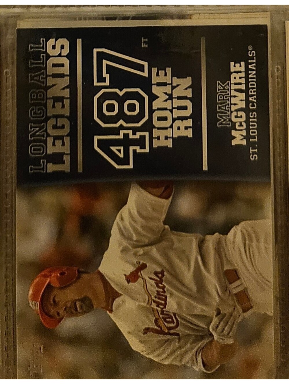 2018 TOPPS LONGBALL LEGENDS MARK MCGWIRE ST. LOUIS CARDINALS #LL-7